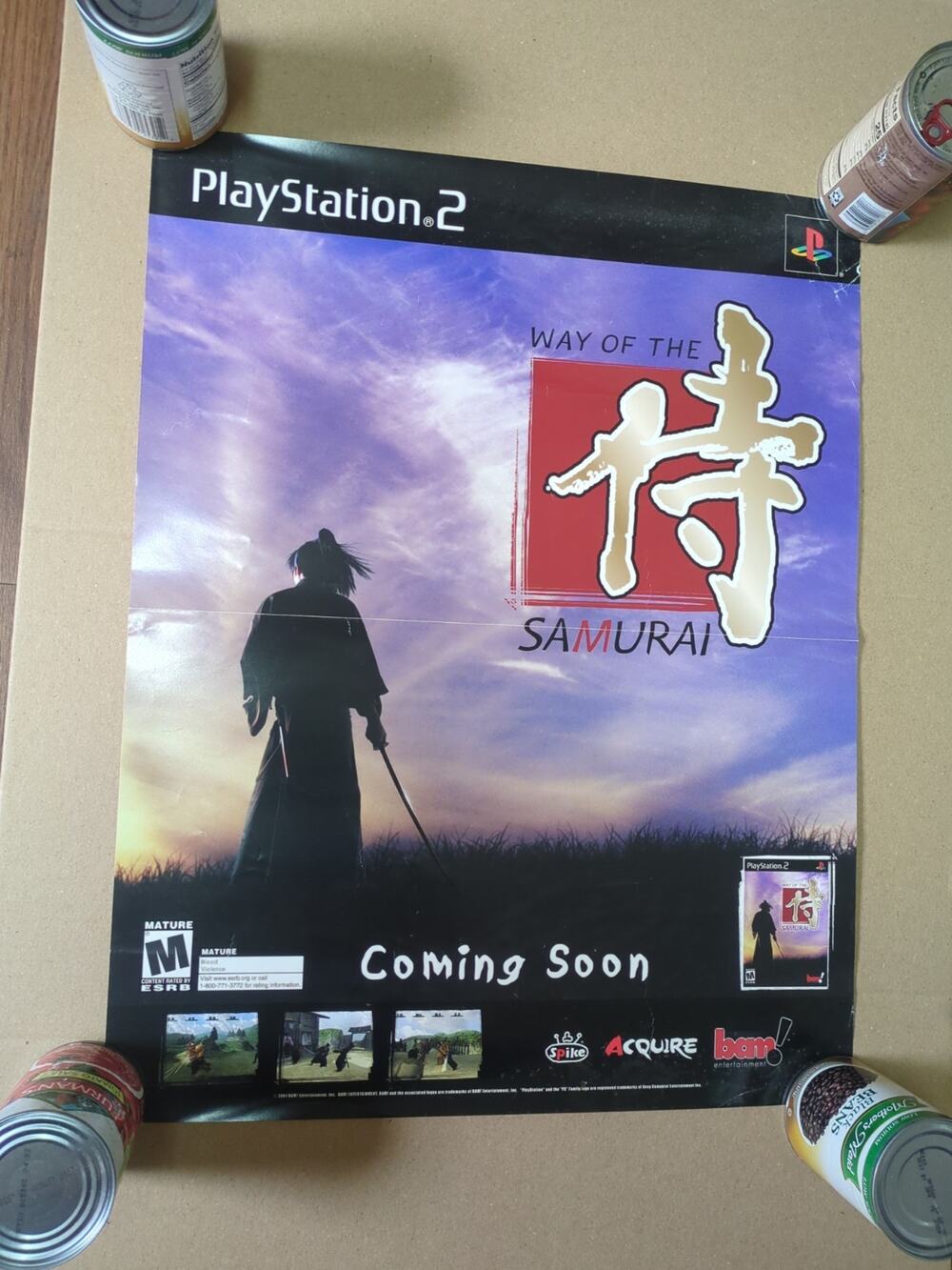 Way Of The Samurai PS2 Promo Poster
